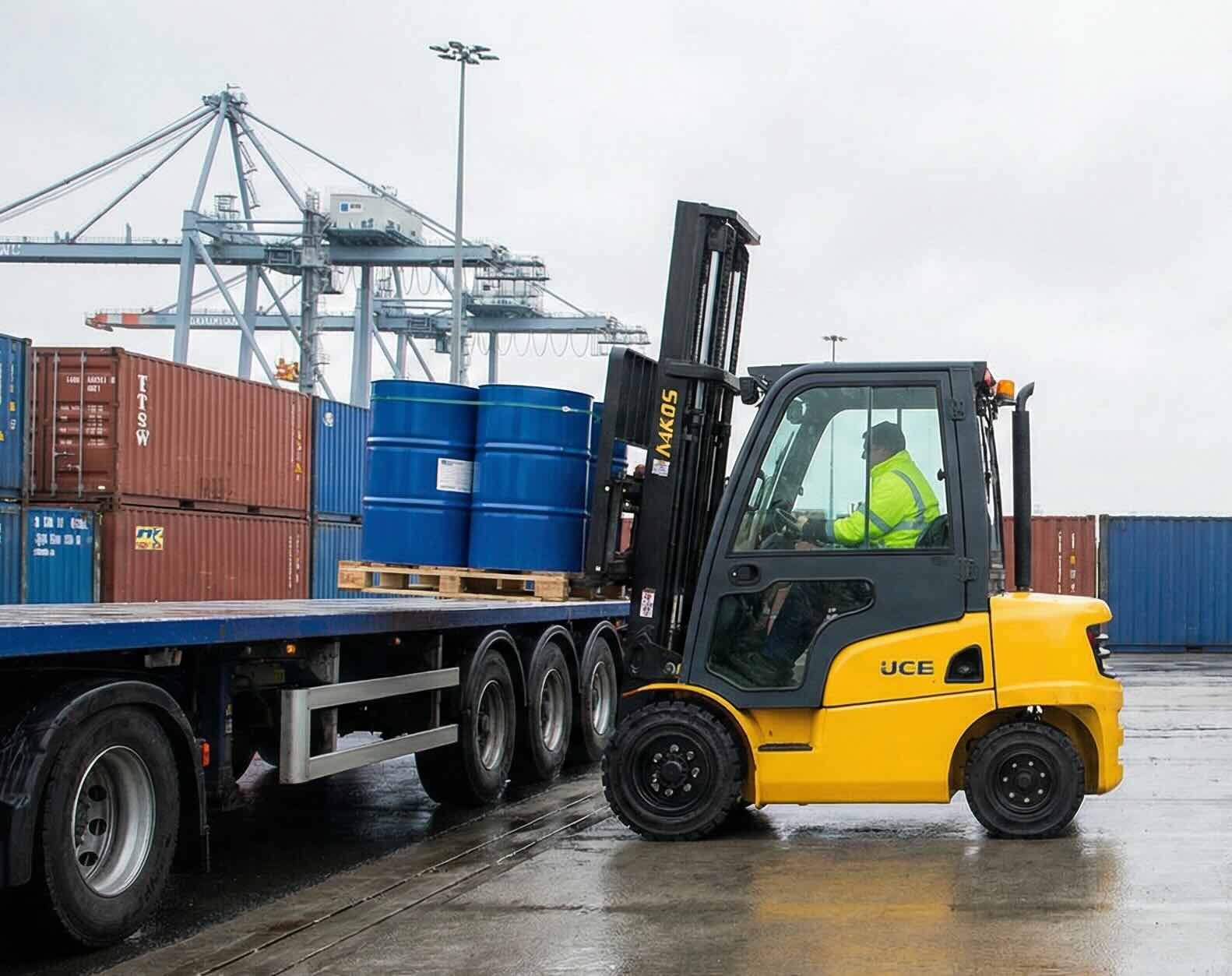 Ervaren Heftruckchauffeurs voor haven en industrie